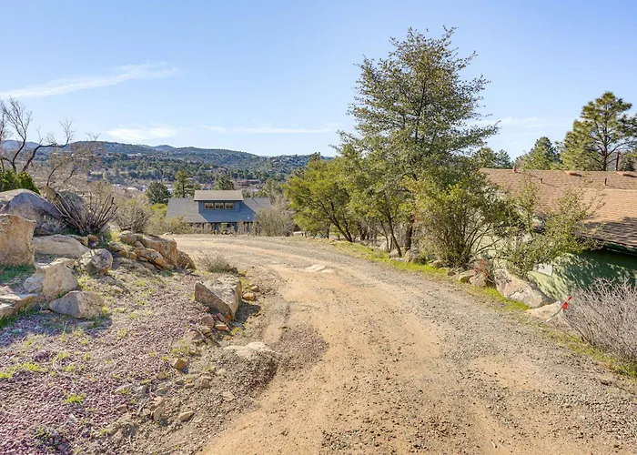 Appartement 1 Mi To Dtwn: Scenic Hillside Retreat! Prescott